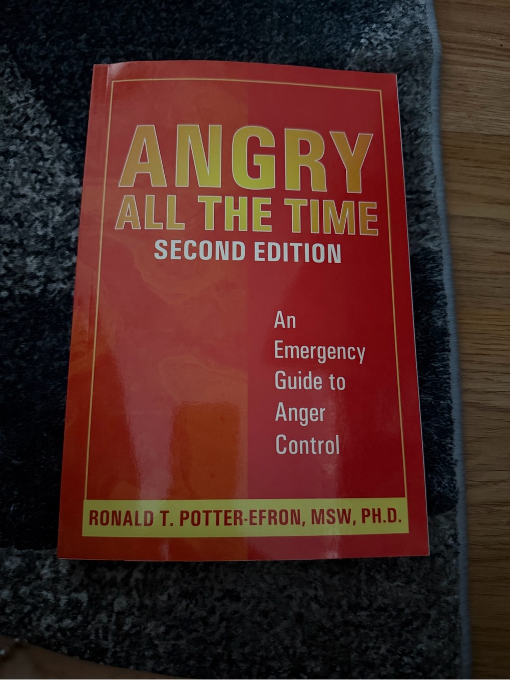 Angry All The Time - Second Edition (Red Cover)